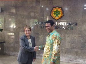 Ketemu Mentan Brasil, Amran Bahas Ekspor Manggis hingga Impor Sapi