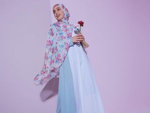 Tutorial Hijab Syari untuk Lebaran, Cocok Dipadukan dengan Dress Tutorial Hijab Syari untuk Lebaran, Cocok Dipadukan dengan Dress