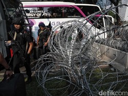 Begini Rekayasa Lalu Lintas Usai Jalan Depan KPU Ditutup