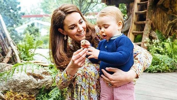 Kate bersama putranya, Pangeran Louis