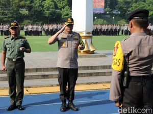 Polisi Perketat Pengamanan Sekitar Istana Bogor Pasca-pengumuman KPU Polisi Perketat Pengamanan Sekitar Istana Bogor Pasca-pengumuman KPU