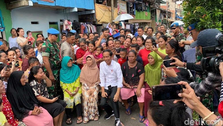 Tentang Kampung Deret yang Jadi Lokasi Pidato Kemenangan Jokowi