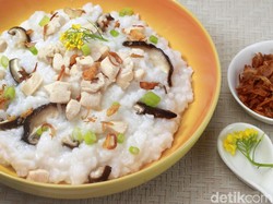 Resep Ramadan : Bubur Ayam Jamur