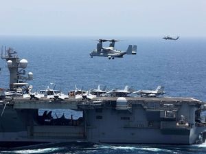 Amunisi AS Lawan Iran: Jet Tempur Sangar Sampai Drone Murah