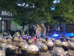 Massa di Depan Bawaslu Bubar, Polisi Buka Jalan MH Thamrin