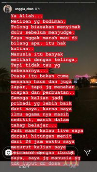 Live Instagram di Depan Kakbah, Anggia Chan Diserang Netizen