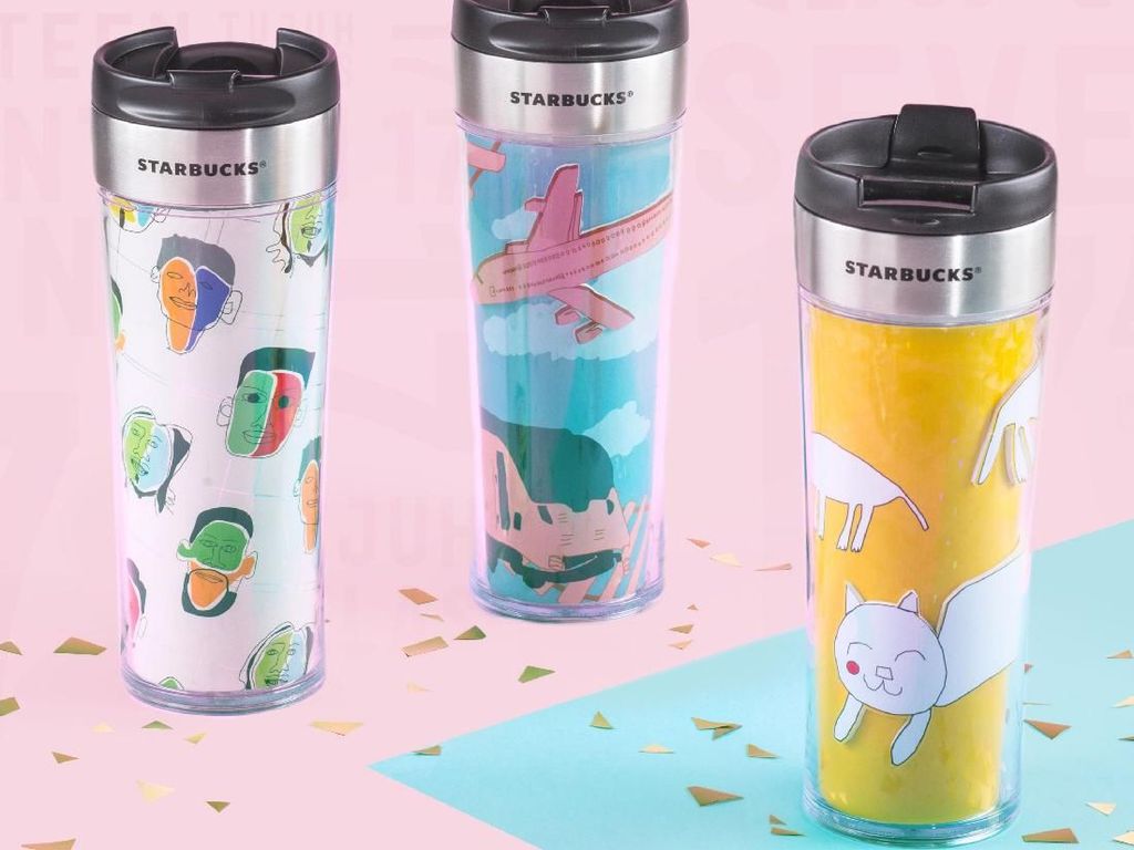 Ada 3 Tumbler Keren Rancangan Desainer Difabel di Gerai Kopi Ini Ada 3 Tumbler Keren Rancangan Desainer Difabel di Gerai Kopi Ini