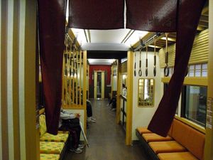 Gerbong Kereta Unik di Jepang, Bergaya Rumah Tradisional