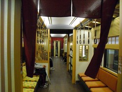 Gerbong Kereta Unik di Jepang, Bergaya Rumah Tradisional