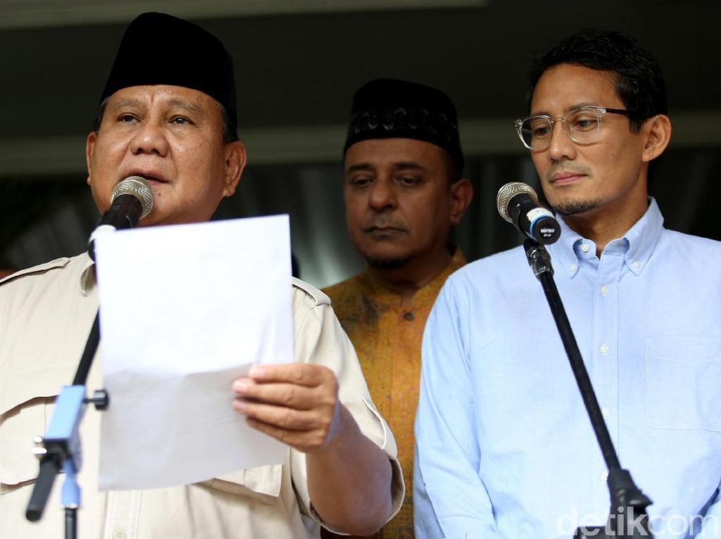 Prabowo Subianto Imbau Pendemo Hentikan Aksi Prabowo Subianto Imbau Pendemo Hentikan Aksi