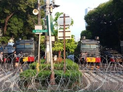 Pasca-penetapan Hasil Rekapitulasi, Begini Situasi di KPU Pagi Ini