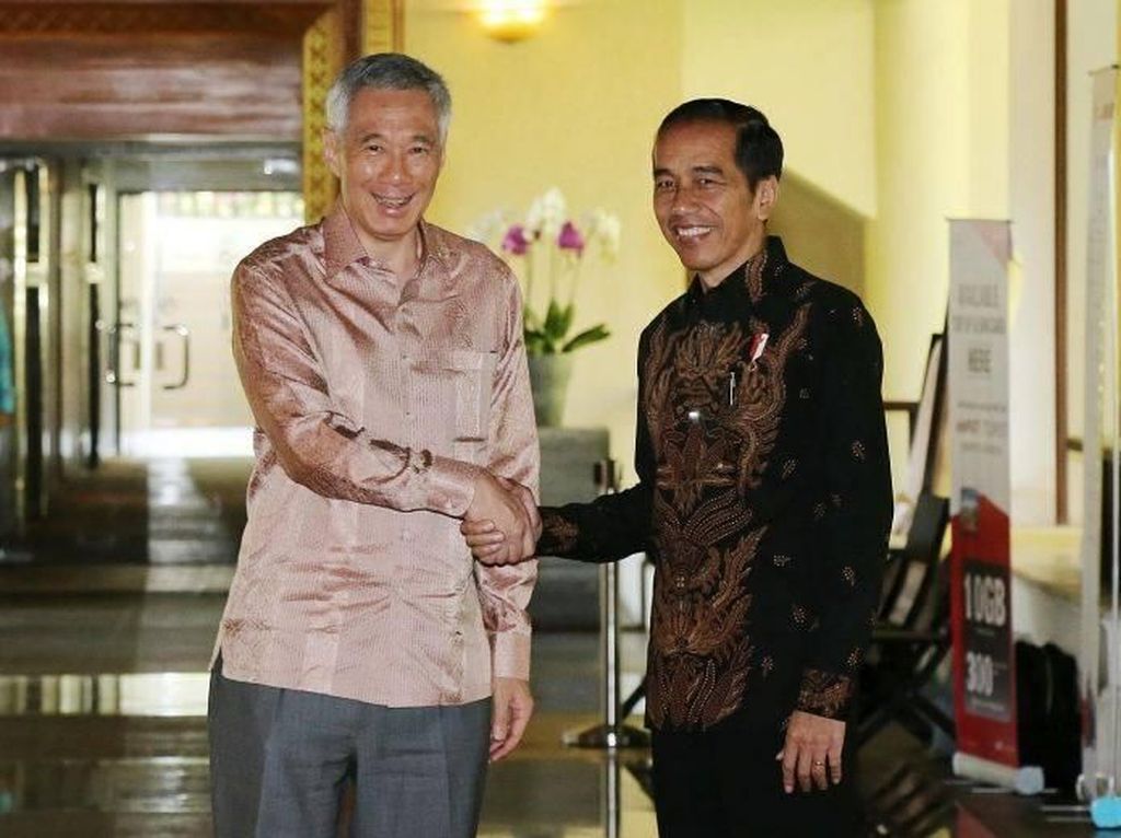 Presiden dan PM Singapura Beri Selamat ke Jokowi yang Menang Pemilu