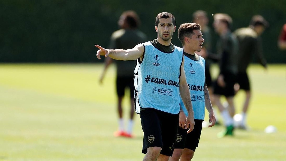 Masalah politik bikin Henrikh Mkhitaryan absen di final Liga Europa (John Sibley/Reuters)