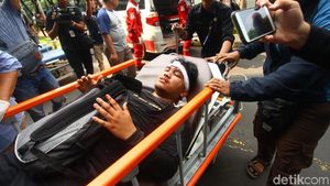 Korban Luka Kerusuhan Tanah Abang Dievakusi ke RS Tarakan