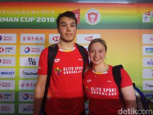 Greenland di Piala Sudirman 2019: Kalah Menang Tak Masalah, yang Penting...