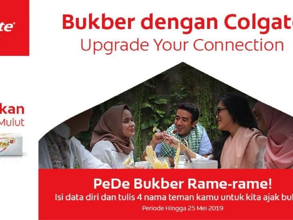 Ajak Teman Lama Bukber Seru, Biar Colgate Total yang Traktir! Ajak Teman Lama Bukber Seru, Biar Colgate Total yang Traktir!