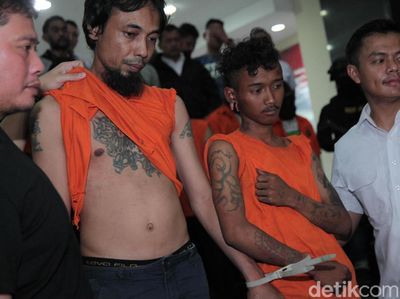 Ini Para Tersangka Rusuh 22 Mei, Ada yang Badannya Penuh Tato