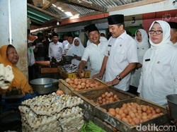 Wabup Banyuwangi Blusukan ke Pasar: Harga Kebutuhan Pokok Stabil