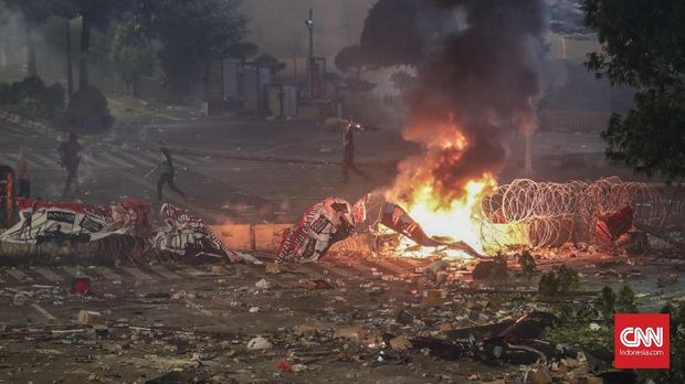 Dua TItik Rusuh di Jakarta 22 Mei Malam