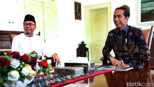 Sambangi Istana Bogor, Zulkifli Hasan Temui Jokowi