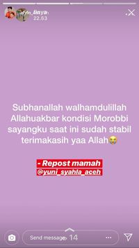 insta story Alvin
