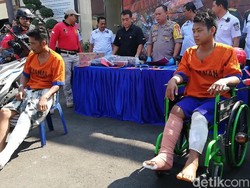 Tiga Begal Bersenjata Bondet Diamankan, 3 Lainnya Diburu