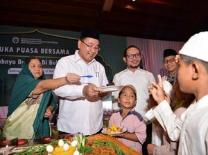 Kemendes PDTT Gelar Buka Bersama Bareng Anak Yatim