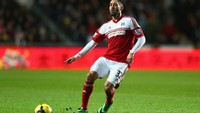 Clint Dempsey adalah pesepakbola AS tersukses di Premier League. Dia bersinar bersama Fulham dan membawa klub itu ke final Liga Europa. Dia sempat pindah ke Tottenham Hotspur tapi cuma bertahan semusim sebelum balik ke Amerika Serikat. (Michael Steele/Getty Images)