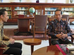 AHY Tiba di Istana Bogor Temui Jokowi