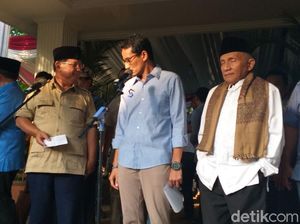 Prabowo ke Pendukung: Seandainya Engkau Dipukul, Jangan Melawan