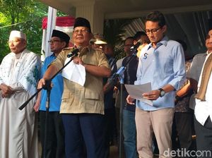Prabowo: Masyarakat dan TNI-Polri Jangan Lakukan Kekerasan Fisik Prabowo: Masyarakat dan TNI-Polri Jangan Lakukan Kekerasan Fisik