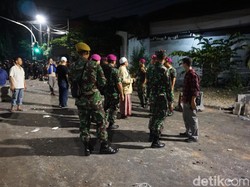 Marinir Datangi Lokasi Ricuh di Slipi, Situasi Mereda