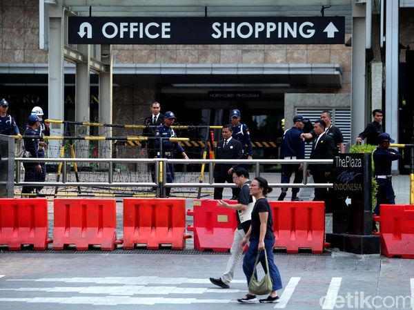 Begini Potret Perkantoran di Sekitar Bawaslu yang Tutup