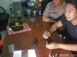 Polisi Amankan Sekarung Proyektil Peluru di Tol Serang Timur