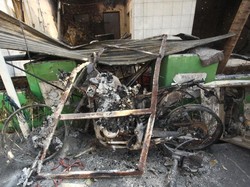 Aksi 22 Mei: Jutaan Rupiah Raib, Motor dan Pospol Dibakar