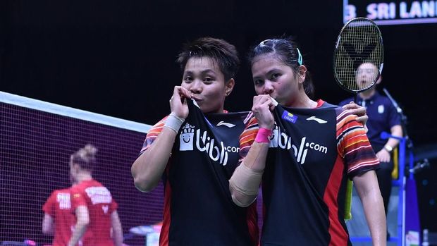 Greysia/Apriyani ke perempat final Thailand Open 2019. (