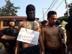 Ini Tampang 183 Tersangka Perusuh 22 Mei di Flyover Slipi