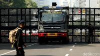 Brimob Perketat Keamanan di Gedung MK