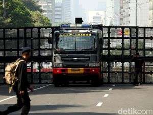 Brimob Perketat Keamanan di Gedung MK