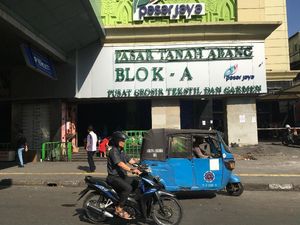 Pasar Tanah Abang Masih Tutup, Jalan Jatibaru Normal dan Kondusif