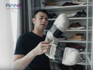 Melihat Koleksi Sneakers Ratusan Juta Milik Raffi Ahmad
