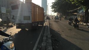 Situasi Kondusif, Begini Suasana di Flyover Slipi