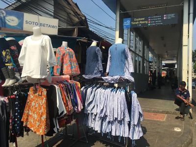 Geliat PKL di Tanah Abang Usai Aksi 22 Mei