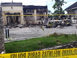 Enam Orang Aktor Pembakaran Polsek Tambelangan Sampang Diamankan