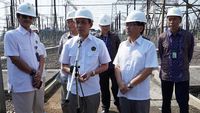 Wamen ESDM Kunjungi PLN P2B Gandul Pastikan Pasokan Listrik Lebaran