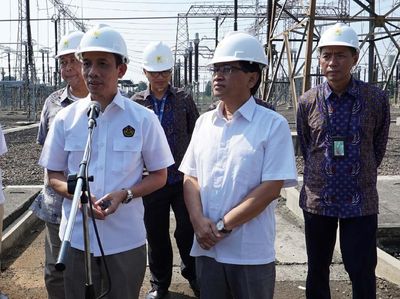 Wamen ESDM Kunjungi PLN P2B Gandul Pastikan Pasokan Listrik Lebaran