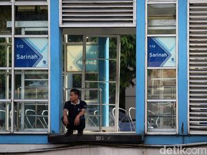 Dua Hari Sudah Halte Sarinah Lumpuh