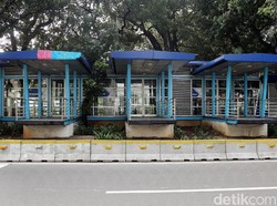 Ada Demo di Patung Kuda, Sejumlah Rute TransJakarta Dialihkan