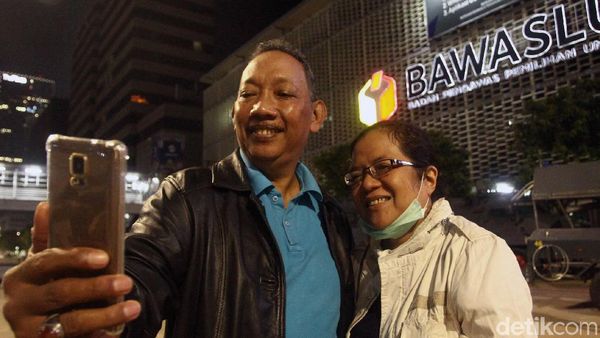 Kondusif, Gedung Bawaslu Jadi Sasaran Selfie