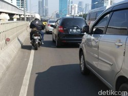 22 Mei Lengang, Lalin Jakarta Kembali Macet Pagi Ini